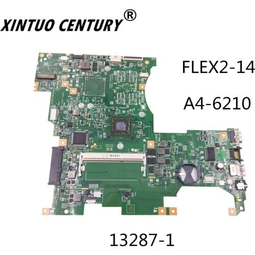 13281-1 448.00X01.0011 Para Lenovo FLEXIONAR 2-14 FLEX2-14 Laptop motherboard Intel Pentium AM6210 A4-6210 CPU 100% teste
