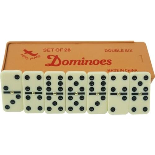 2021Double 6 Top Quality Professional Dominoes Table Game Set for Children and Adults