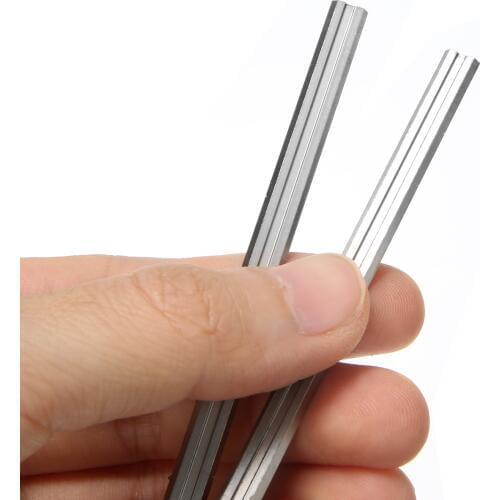 4Pcs Wood Planer Blade Tool 82mm for Bosch HM Carbide Planer Knife for Woodworking Machinery Accessory