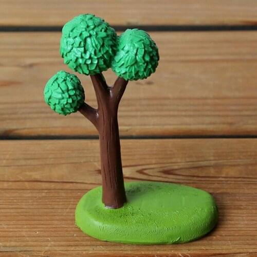 Bonsai Decorative Green Small Trees Fake Flowers Party Office Table Ornament For Home Garden Decoration