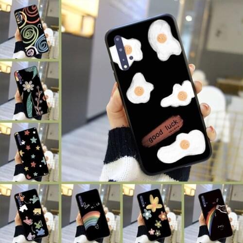 Star Flower Cute Funny Silicone soft Phone Case For Huawei Honor 8A Pro 8S V20 Back Cover For Huawei Honor 10i 20i 20 Lite Pro