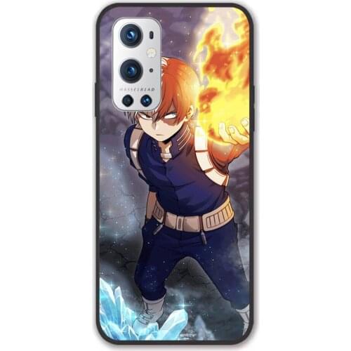 For Oneplus Todoroki and izuku wallpaper Black TPU Border Oneplus Case