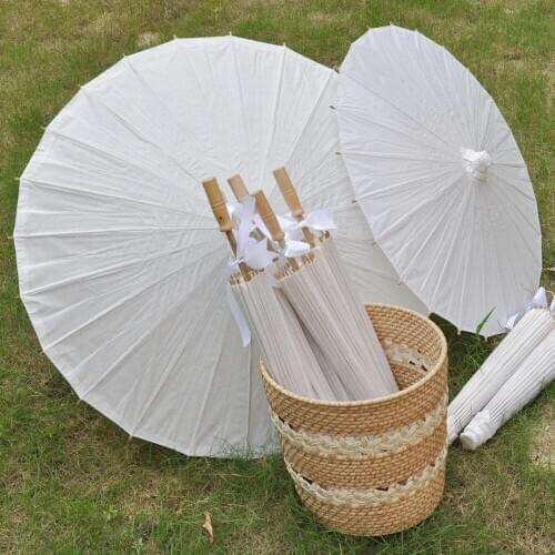 [ Fly Eagle ]Free Shipping 30pcs/lot white Wedding Umbrella paper wedding parasols for groom