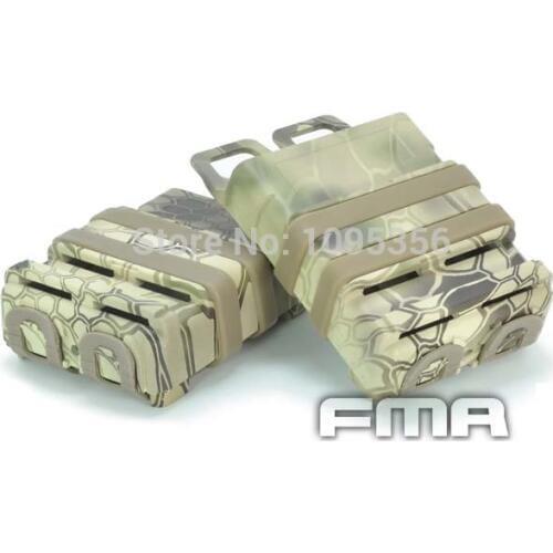 FMA Water Transfer FAST Magazine Holster Set Highlander FOR 5.56 Tactical Magazine Bags Free shipping