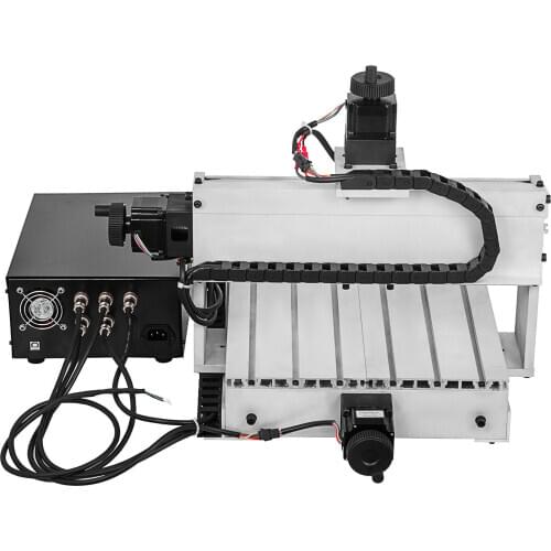 Free shipping 3 Axis CNC 3040 Engraving Milling Machine 6063 Industrial Aluminum Woodworking
