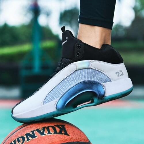 Mens Basketball Shoes Breathable Curved Cushioning Non-Slip Wearable Sports Shoes Gym Training Athletic Basketball Sneakers for