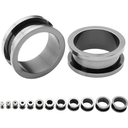 New Fashion jewelry Stainless Steel Gauges Ear Hole Amplifier For Ear Stretching Auricle Ears For Expanding Woman Man Party Gift