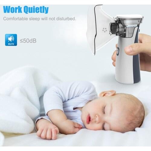 Novel Inhaler Portable Nebulizer Medical Equipment USB Charge Cough Device Humidifier Easy To Clean Adult Children Home Health C