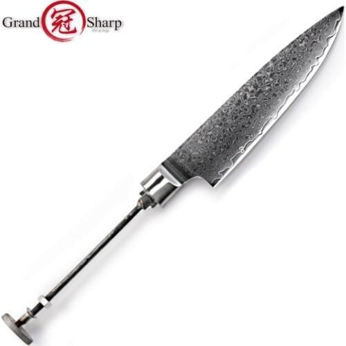 Damascus Knife Blank Blade VG10 Japanese Damascus Steel DIY Tools Kitchen Knives Parts Hobby Chefs Paring Knife 67 Layers PRO