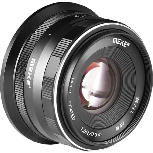 Mcoplus 35mm f1.7 Manual Focus Lens APS-C for Nikon Z Mount Z5 Z6 Z7 Z6II Z7II Z50 Mirroless Cameras as Meike MK-35mm F1.7