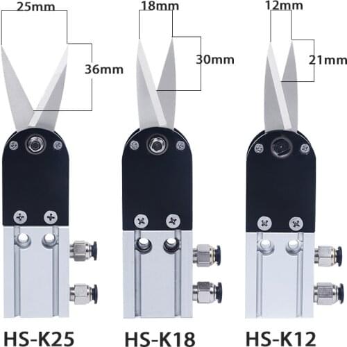 Pneumatic air nipper scissors, air nippers shears for plastic metal sheet Cloth fabrics textile mask Rope Laces cutting tools