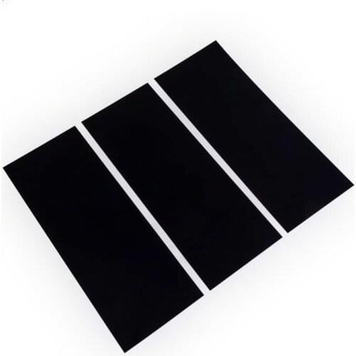 Black scrub test plastic panel 432*165*0.25 mm special for Wet Abrasion Scrub Tester polyolefin plastic