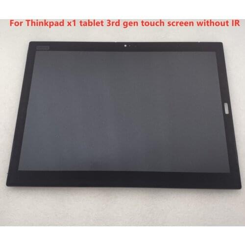 13"Inch Tablet Laptop Replacement Touch LCD Screen w/Bezel Panel Display For ThinkPad X1 Tablet 3rd Gen 2018