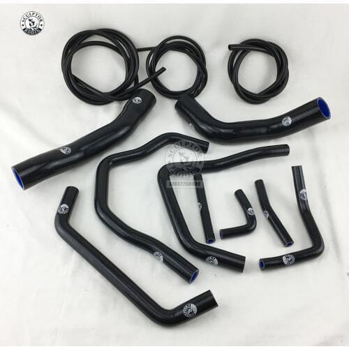 Silicone Radiator Hose + Vacuum Hose Kit For TOYOTA LAND CRUISER HDJ80 1HD-T/FT 4.2L