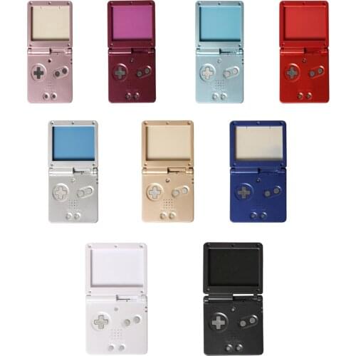 Replacement Shell Case for Gameboy Advance SP for GBA SP Game Console Shell Housing Cover Case with Buttons Kit