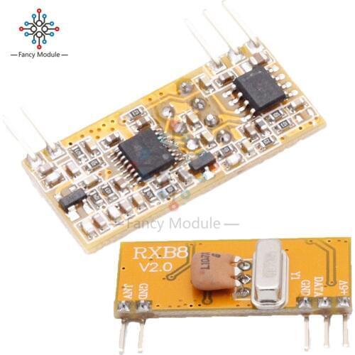 RXB8 433Mhz Superheterodyne Wireless Receiver Module Perfect for Arduino AVR