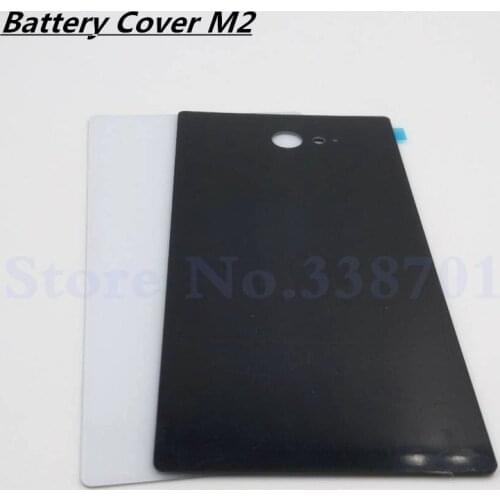 For Sony Xperia M2 S50h Dual D2302 D2305 Rear Battery Door Back Cover Housing With NFC
