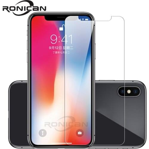 Tempered Glass for iPhone X XS Max XR Screen Protector for iPhone 6 6s 7 8 Plus 5 5S SE 4s Glass Film for iPhone 11 Pro Max Case