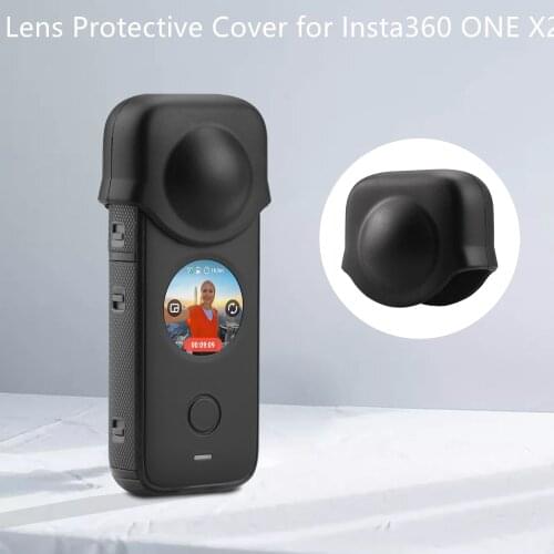 Lens Protective Cover for Insta360 ONE X2 Silicone Protective Dustproof Case Panoramic Action Camera Accessories