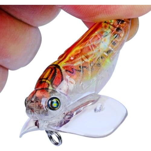 1PCS Lifelike Minnow Larva Fishing Lures Jig 55mm/8.5g Sinking Wobblers for Pike Hard Bait Pesca Carp Fishing Tackle CrankBaits