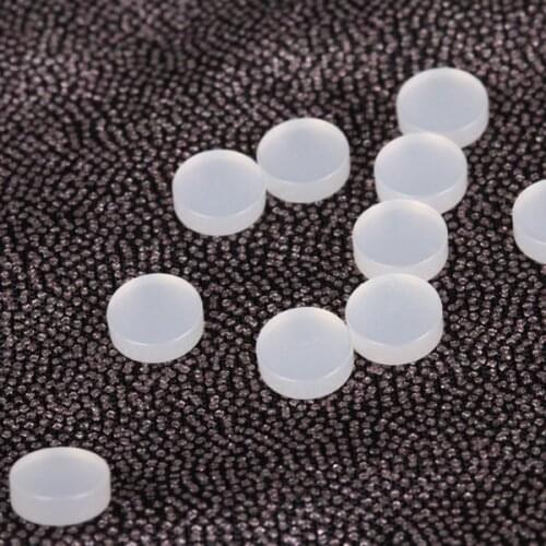 10 White Mother Of Pearl Guitar Fingerboard Fretboard Fret Dot Marker 1/4"