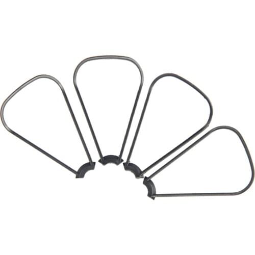 2 Pairs of Replacement Propellers Blades Propeller Guard for LS-XT6 Mini RC Drone Quadcopter Accessory Spare Parts