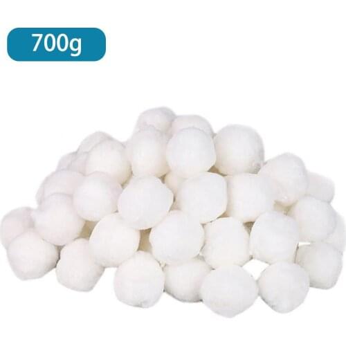 200g/500g/700g/Bag Swimming Pool Cleaning Tool Special Fine Filter Fiber Ball Filter Lightweight High Strength Durable White