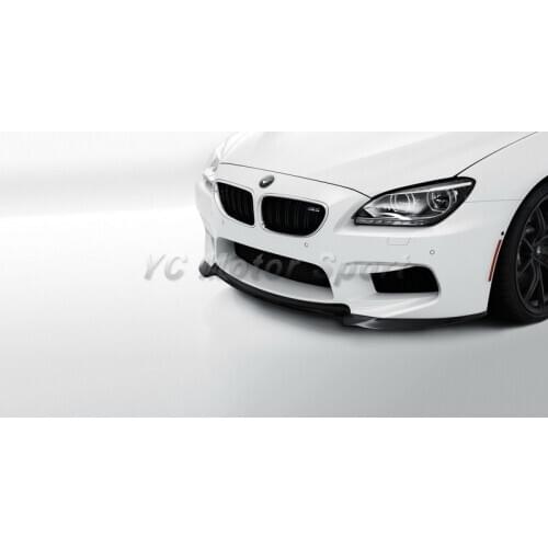 Car Accessories Carbon Fiber VRS Style Front Lip Fit For 2012-2014 F06 F12 F13 M6 Front Bumper Lip Car-styling