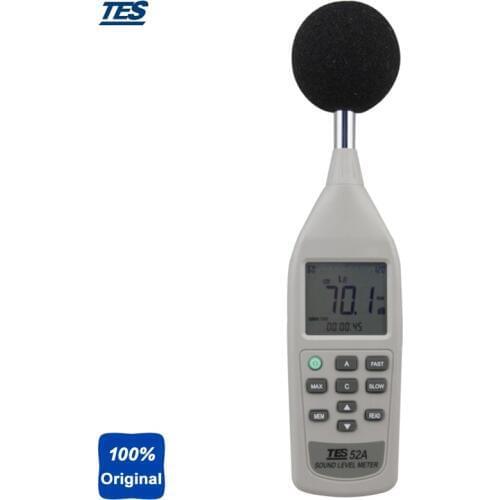 Sound Level Meter 30dB to 130 dB Digital Sound Meter TES52A