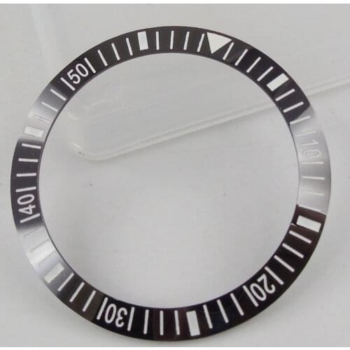 38mm Accessories Parts Black Ceramic bezel insert fit for 40mm submariner SKX 007 watch