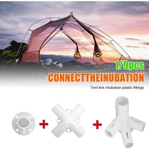 Tent Connector Parts Tent Replacement Spare Parts Plastic Tent Feet Corner Tent Accessories for Camping Camping tent travel