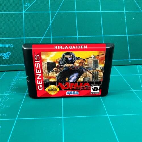 Ninja Gaiden - 16 bit MD Games Cartridge For MegaDrive Genesis console