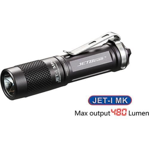 Mini Flashlight JETBeam JET-I MK Cree XP-G2 LED max. 480 lumens beam distance 130meters waterproof aluminum small torch