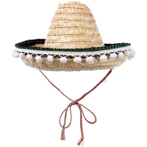 2 Colors Princess Straw Hat Kids Girls Plush Ball Tassel Straw Hat Boho Hawaii Sunhats Sun Cap Baby Beach Travel Hats