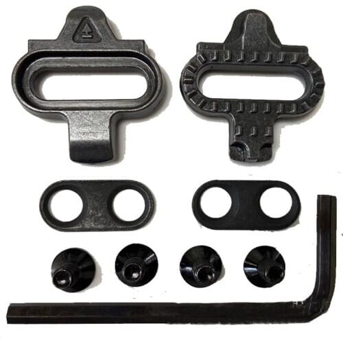 MTB Mountain Bike Pedals Cleat Bicycle Cleat Set Clip Pedals Plate for S HI M A SPD Cycling Accessories High Quality and New