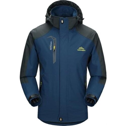 Spring Autumn Casual Jackets Men Waterproof Windbreaker Coats Outdoor Windproof Breathable Jacket Quality Brand Clothing 5XL