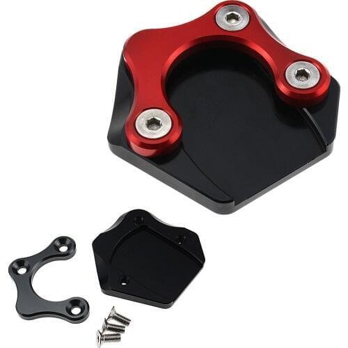 Motorcycle Kickstand Foot Side Stand Extension Pad Support Plate For SUZUKI GSR750 GSR 750 2011-2016 6 Color