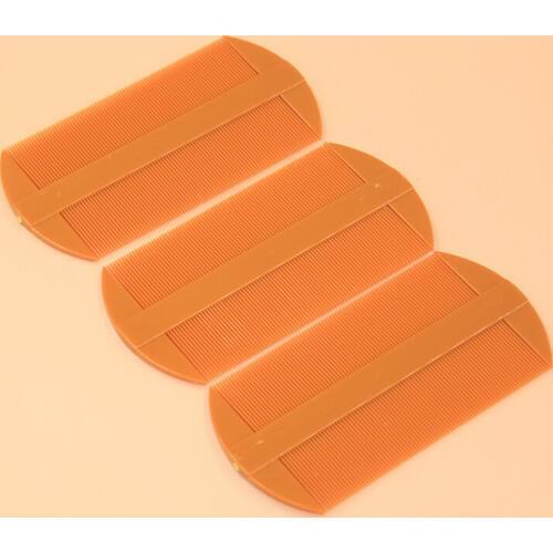 2 Pcs/lot lastic Double Sided Combs Nit Fine Tooth Combs For Head Lice Scurf Remover Mini Comb Hair Care Styling Tools