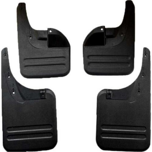 4pcs Premium Auto Front&Rear Heavy Duty Molded Flares Splash Mud Flaps Guards Fenders For Toyota Vigo 2WD 2006-2010