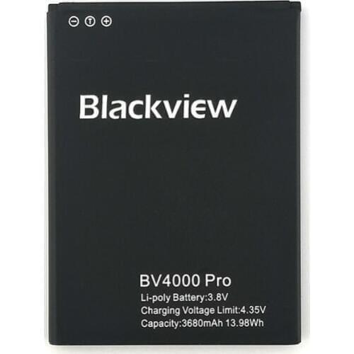 WISECOCO 2pcs New Original 3680mAh Battery BV4000 For Blackview BV4000 BV 4000 Pro MTK6580A Phone High Quality + Tracking Number