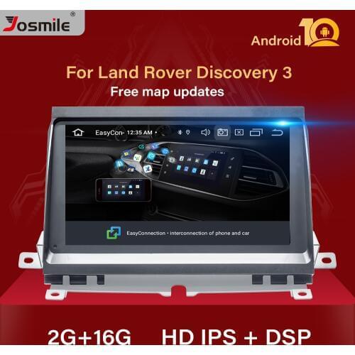 2GB Android 10.0 Car Radio Multimedia Player For Land Rover Discovery 3 LR3 L319 2004~2009 Stereo GPS Navigation AudioStereoNAVI
