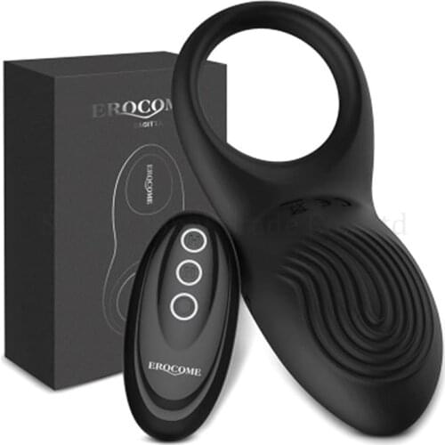 Wireless Remote Penis Rings Silicone 8 Vibration Vibrator for Men Adult Sex Toy Male Cock Ring Sex Toys for Man Masturbation