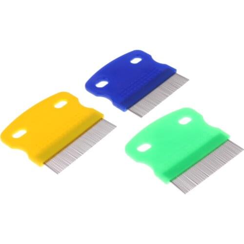 Pet Puppy Kitty Hair Comb Slicker Brush Groom Rake Cat Dog Rabbit Random