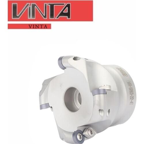 CNC face milling cutter head CNC machining center milling machine flat round nose cutter head EMR5R 6R50 63 80 EMR 5R50-22-4T