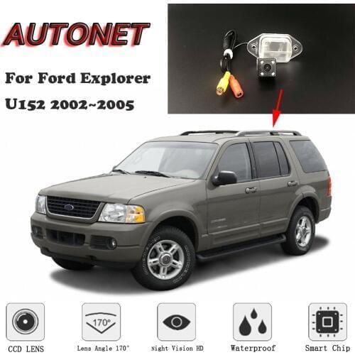 AUTONET Backup Rear View camera For Ford Explorer U152 2002 2003 2004 2005 Night Vision parking camera license plate camera