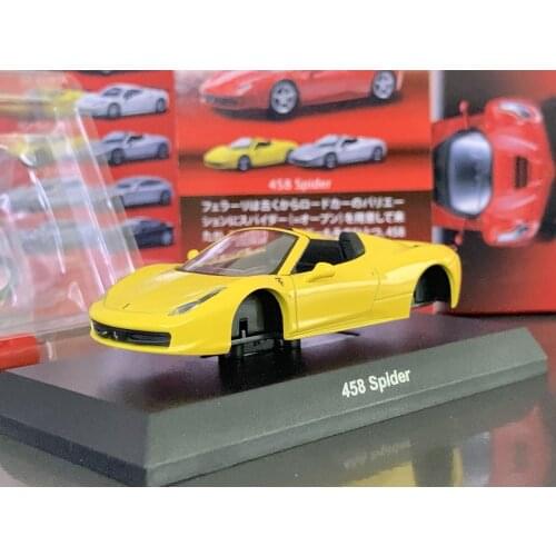 1/64 KYOSHO Ferrari 458 Spider Collection of die-cast alloy assembled car decoration model toys