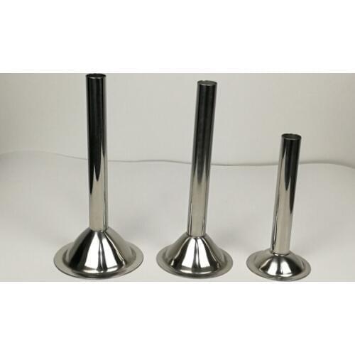 Commercial #12 22# 32# Meat Grinder Sausage Stuffer Tubes Stuffing attachment