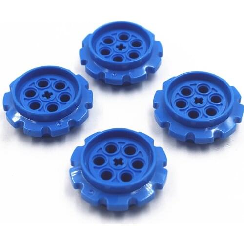 MOC Building Blocks Self-Locking Bricks Technical Parts 4pcs SPROCKET, DIA40,7 compatible with lego for Kids Boys Toy 57519