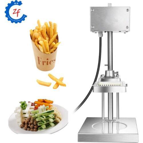 Potato stripe cutting machine multi-function french fries cutter household electric cut radish carrot yam strips maker