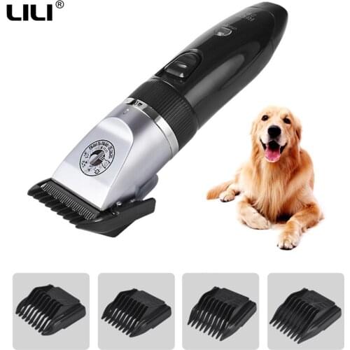 New Rechargeable Electric Pet Hair Trimmer Dog Grooming Clippers Professional Haircut Machine For Dogs Cats Animals Shaver Razor